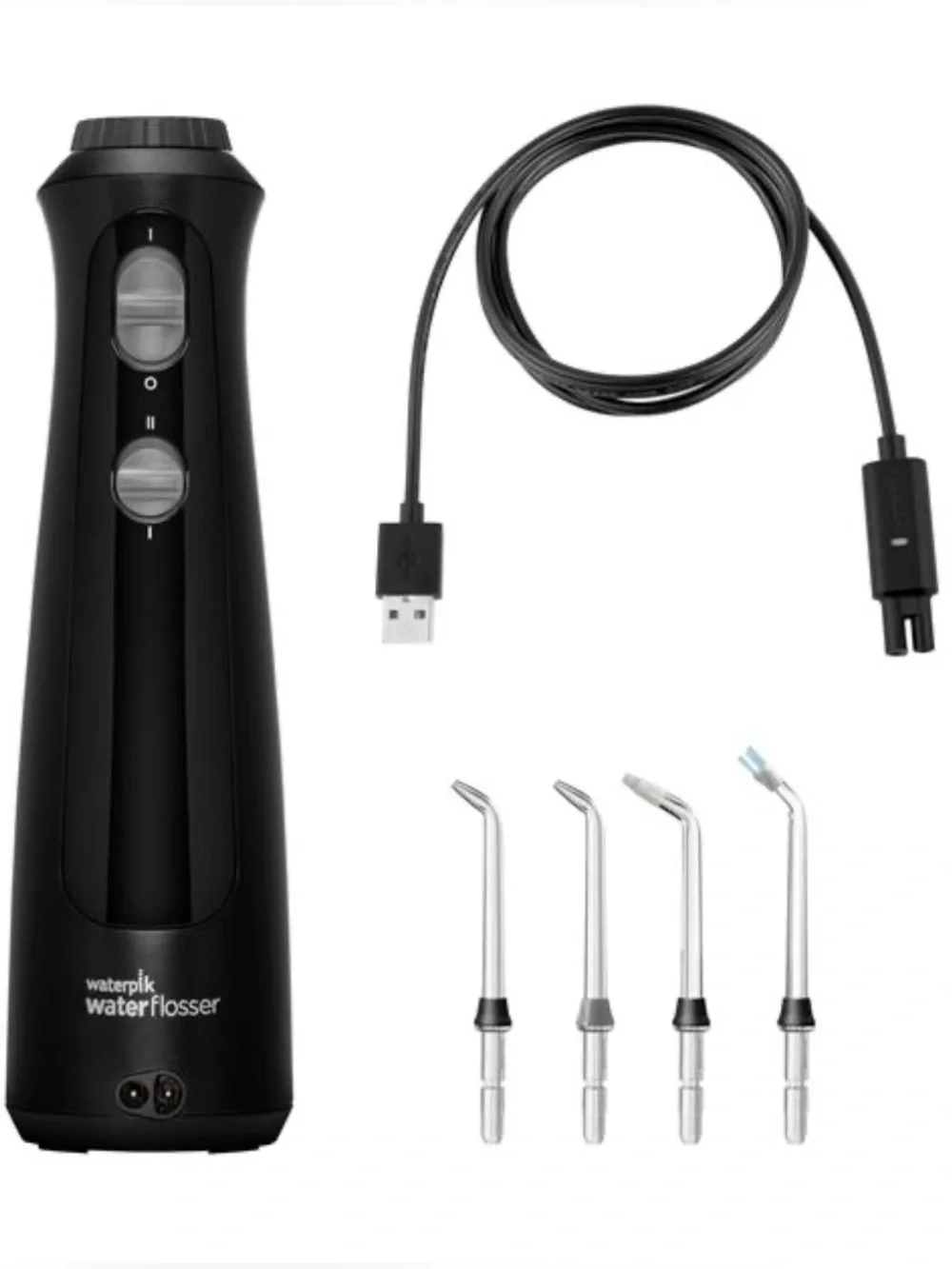 Black Cordless Pearl Water Flosser